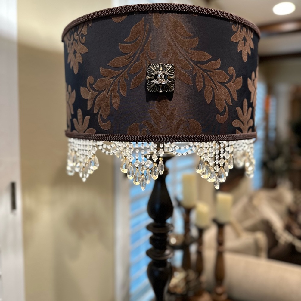 Bling Magnetic Lampshade Enhancer Embellishment